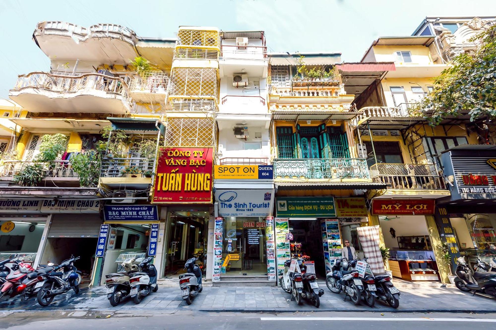 Oyo 604 Queen Hotel Spot-On Hanoi Exterior foto